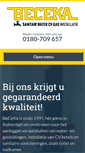 Mobile Screenshot of beceka.nl